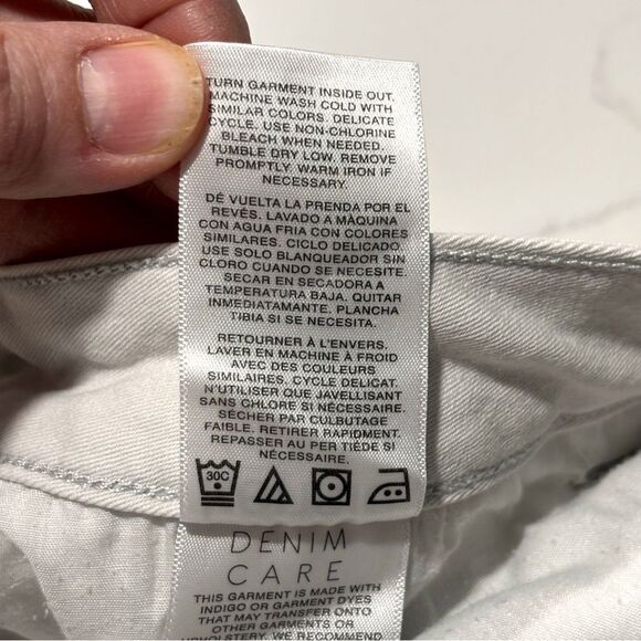 Kensie | Women’s White Stretch Casual Denim Capris Jeans - Picture 12 of 12